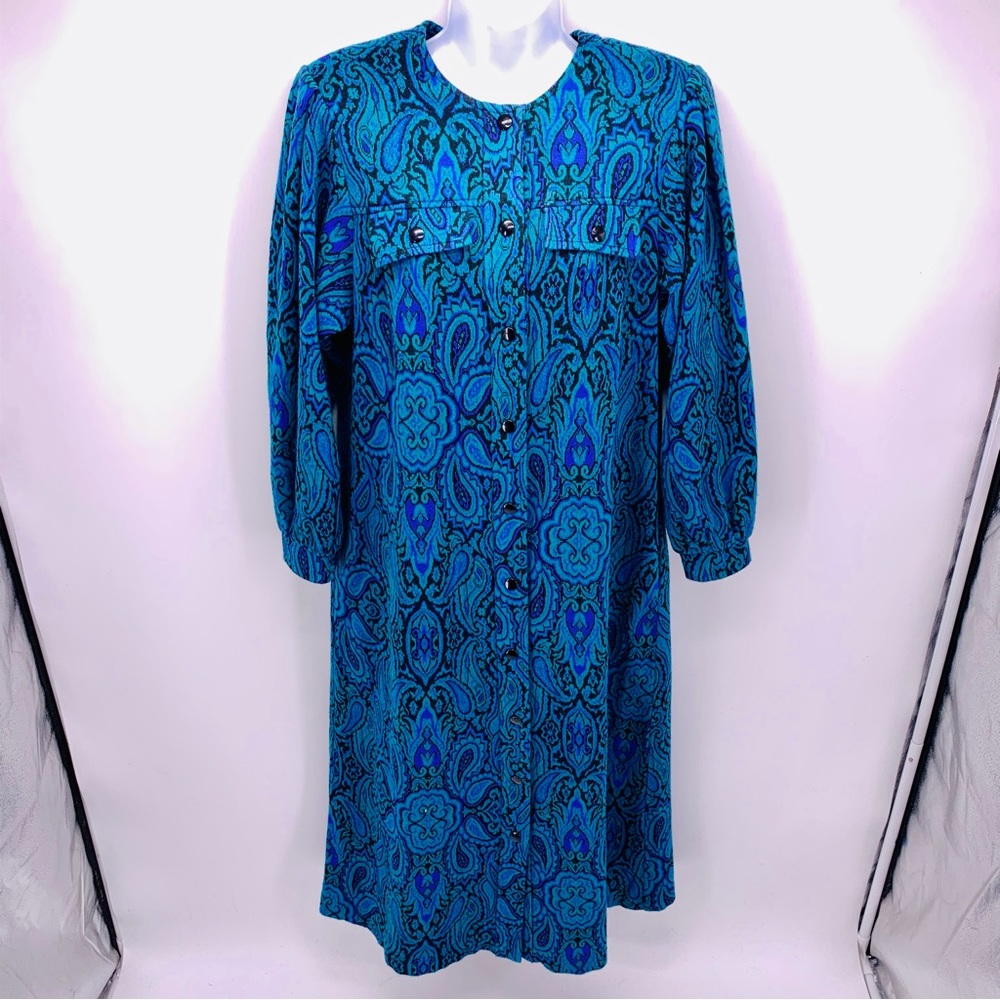 Vintage David Brown California Dress Womens Size S